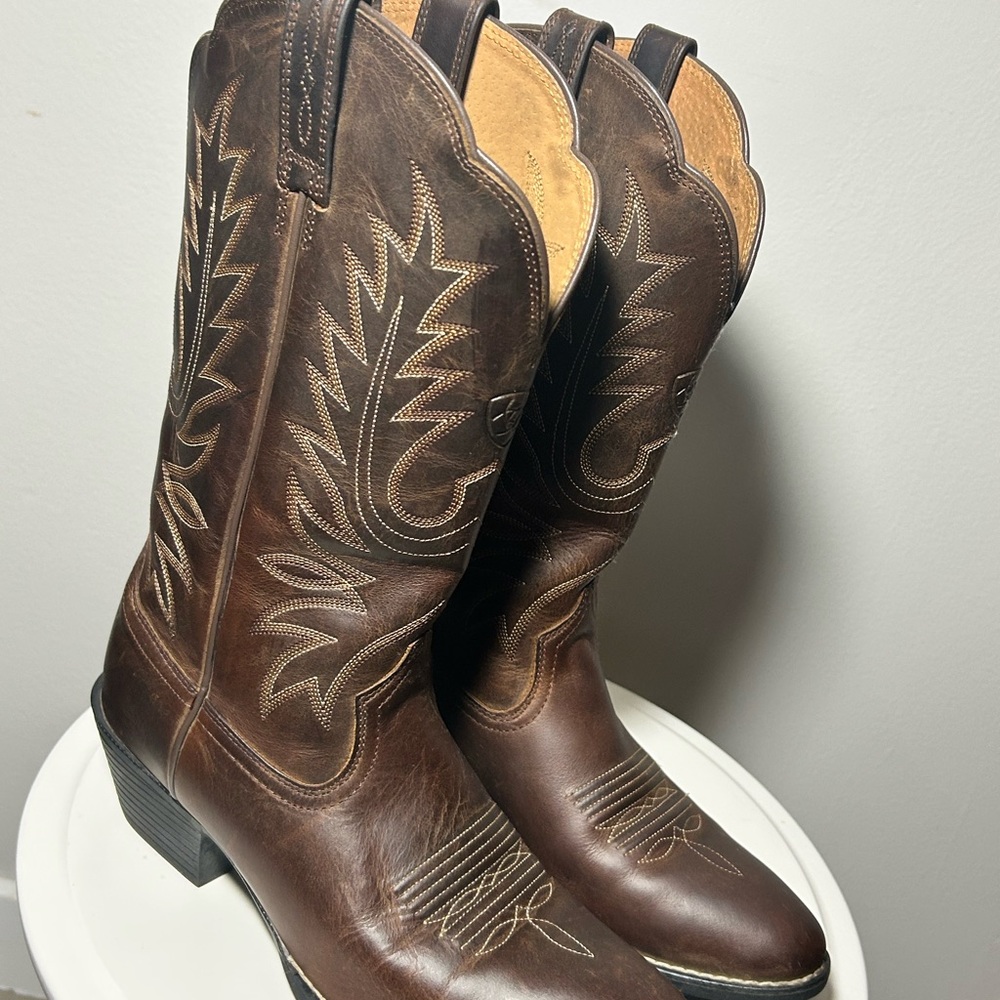 Ariat Dark Brown Western Boots
